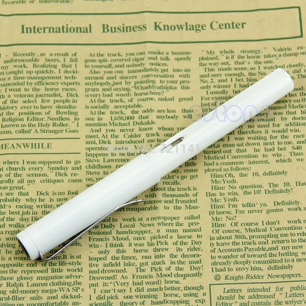 Jinhao 599A сафари каллиграфия авторучка пластиковая крышка &amp баррель 3 вида цветов