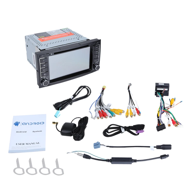 Android 9 0 7-дюймовый автомобильный dvd-плеер для VW/Volkswagen/Touareg с Canbus Wifi GPS навигация Bluetooth