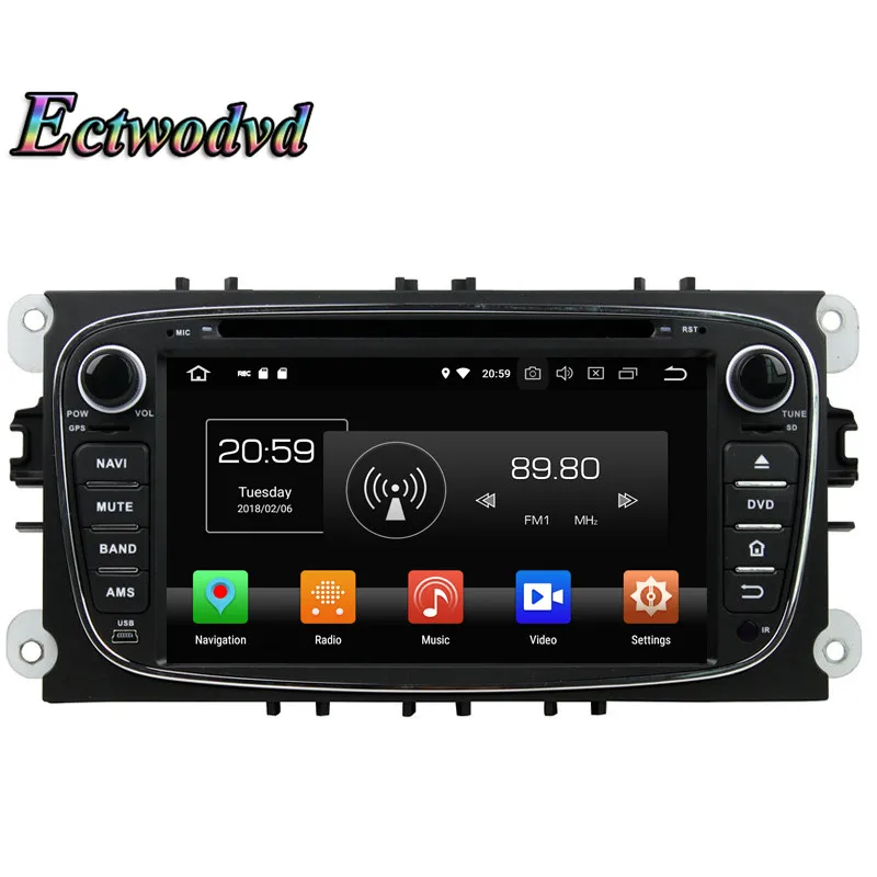 Ectwodvd автомобильный DVD gps для Ford Mondeo (2007 2008 2009 2010) Tourneo Connect Transit подключения (2010) S max