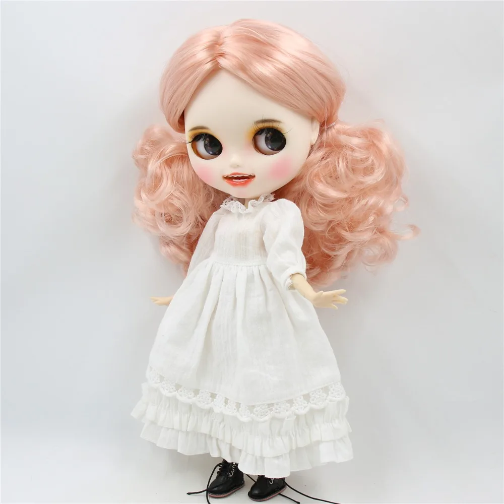 1/6 bjd индивидуальные куклы завод blyth кукла с яркой кожей сустава тела шампанского волос, новое матовое лицо с зубами, 30 см BL3139/1010