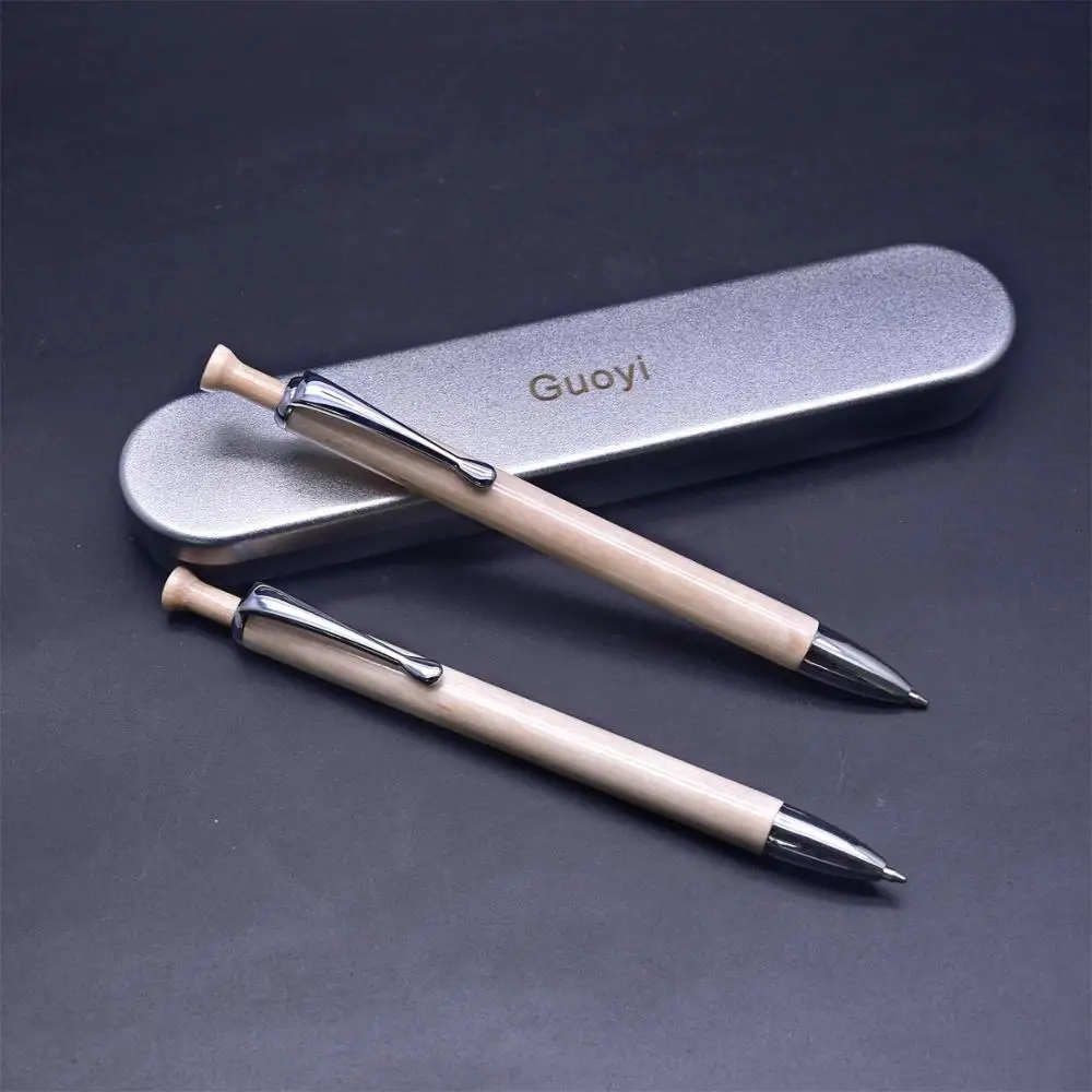 

Guoyi A225 424 G2 Ballpoint Luxury Eenvoudige Business Examen Metal High-End Gifts Mass Customization Logo Signature Pen