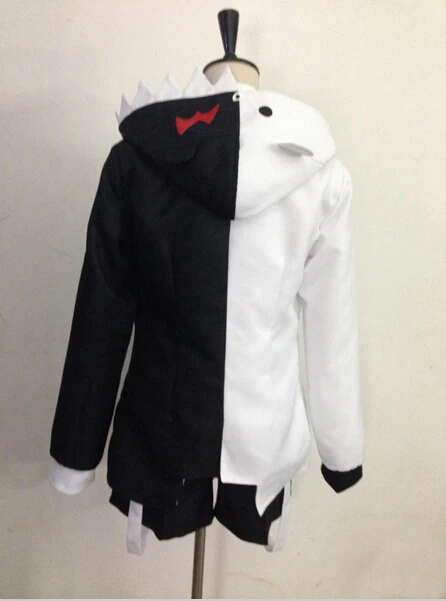 Черно белый костюм для косплея по индивидуальному заказу из аниме данганронпа