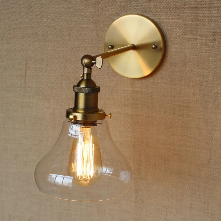 Настенный светильник в стиле ретро RH промышленный настенный винтажном со