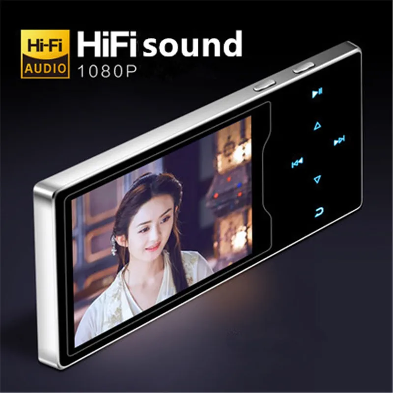 RUIZU D08 mp3 плеер 8 ГБ 16 2 4 дюймовый HD большой цветной экран высокое качество радио Fm