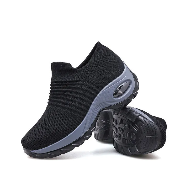 Famaker/2019 модная женская обувь больших размеров с дышащей сеткой повседневная