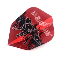 cuesoul dhole series 5 set design red wild dart flights wholesale for steel tip darts and soft tip darts