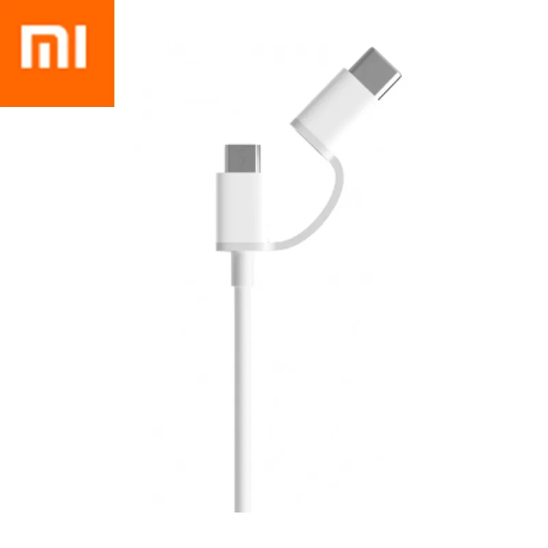 XIAOMI 2 в 1 Многофункциональный USB Дата кабель 1 м 2A Micro USB-Type C Быстрая зарядка кабель синхронизации для Mi 9 8 9T 4 A2 A3 Lite CC9 CC9E