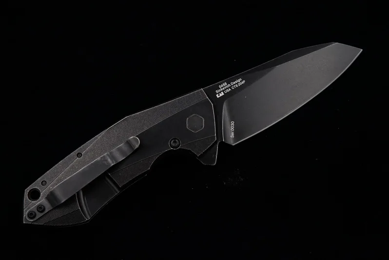 JUFULE ZT 0456 0456BW складной титановый шарикоподшипник Флиппер охотничий лагерь карманный инструмент для выживания EDC D2 лезвие кухонный нож