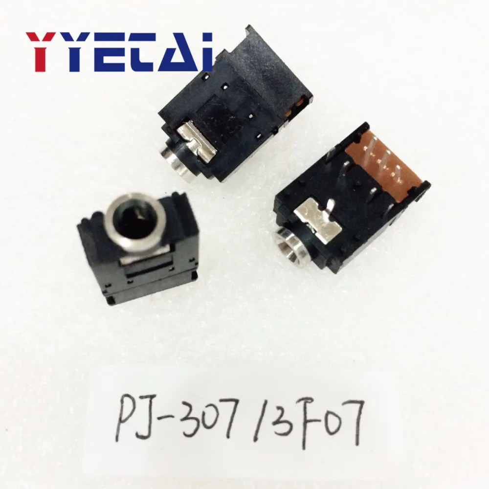 20 шт 3 5 мм PJ 307/3F07 8P двухканальный Женский стерео аудиоразъём на 8 Pin прямо в красный