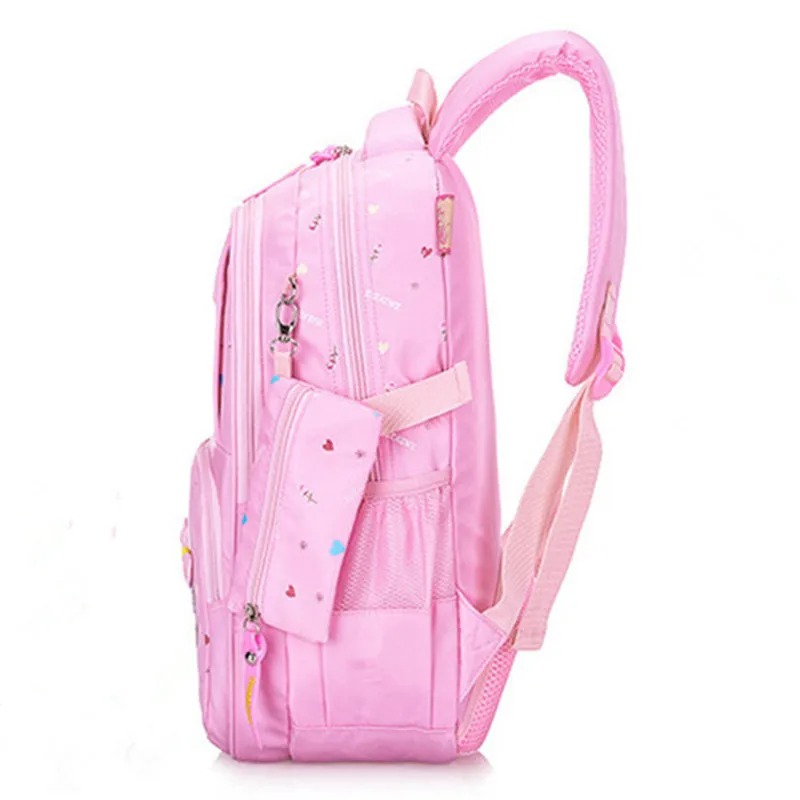 Набор детских школьных сумок для девочек ортопедический рюкзак начальной школы