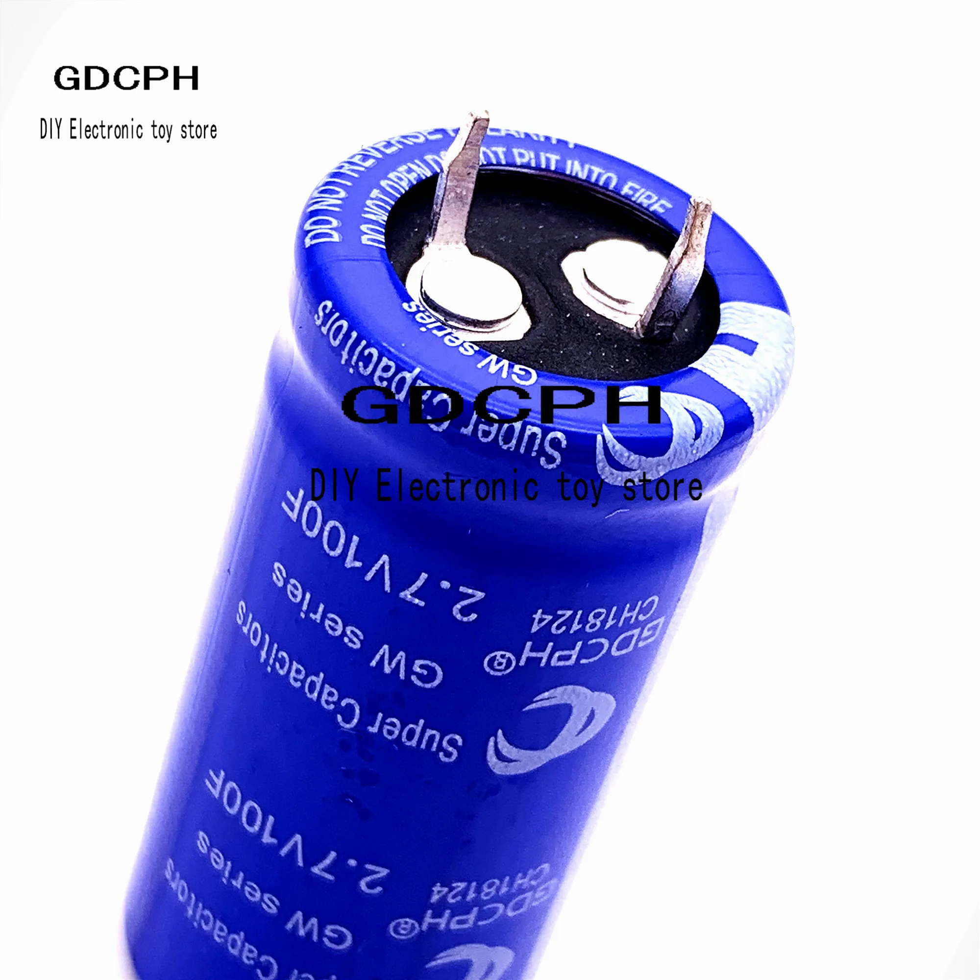 1 шт. alta qualidade 2.7v100f конденсатор супер 2 7 в 100F 22*45 мм фарад Frete Gratis|Аксессуары для