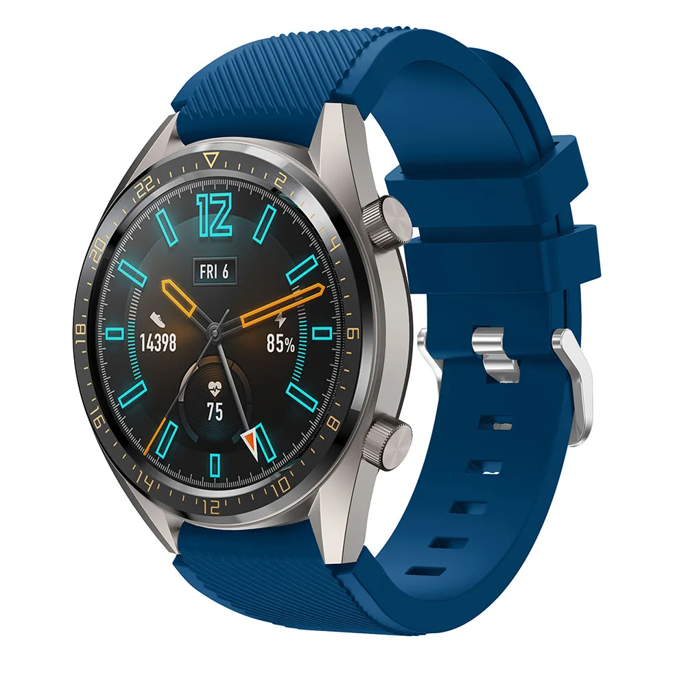 Ремешок силиконовый для Huawei Watch GT GT2 Pro сменный Браслет наручных часов Honor Magic 2 46 мм