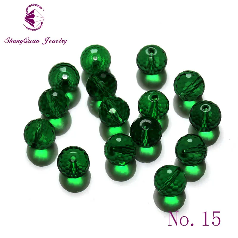 

Top AAA 10mm Crystal Glass Faceted Round Beads for Jewelry Necklace Bracelet Earring Making DIY Loose Beads
