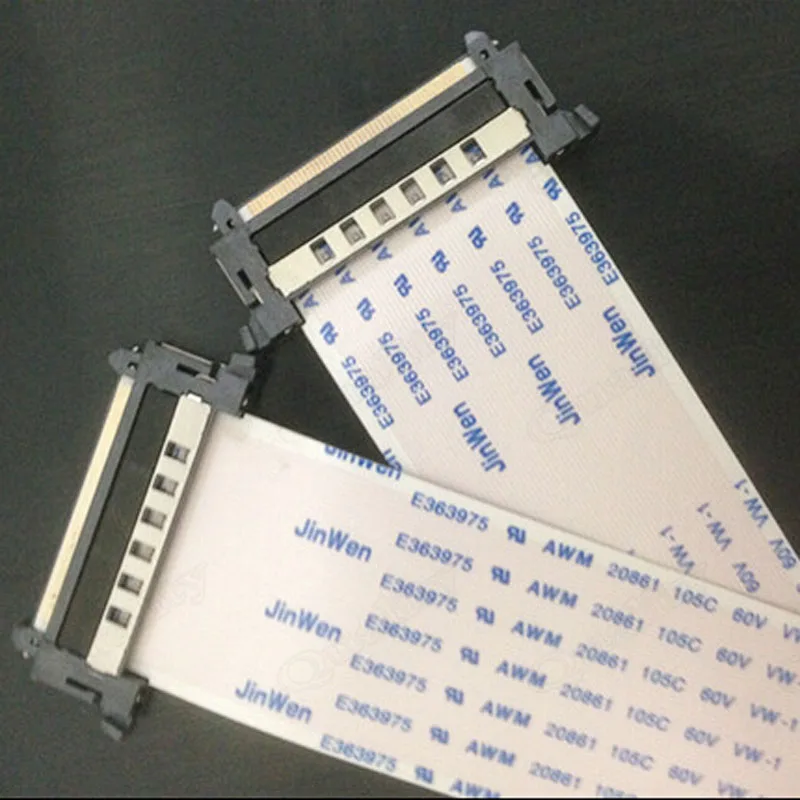 LVDS FFC соединительная линия 51 ядро в том же направлении(60 см в длину) позолоченный экранированный провод
