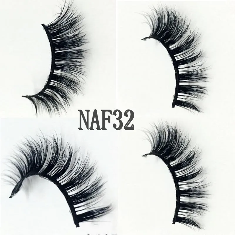 

IN USA Mink Lashes Wholesale 2000pair 15mm Eyelashes Long Wispy Messy Fluffy Lashes Bulk Makeup 20mm Mink Eyelashes