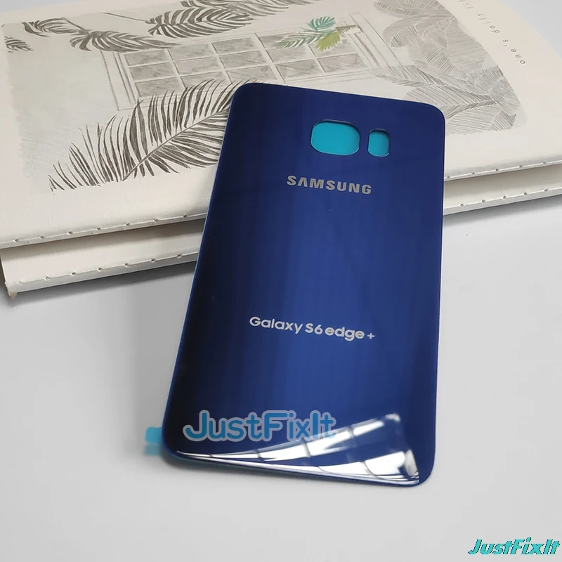Для SAMSUNG Galaxy S6 + edge plus G928 G928F задняя крышка для аккумулятора стекла Корпус чехол