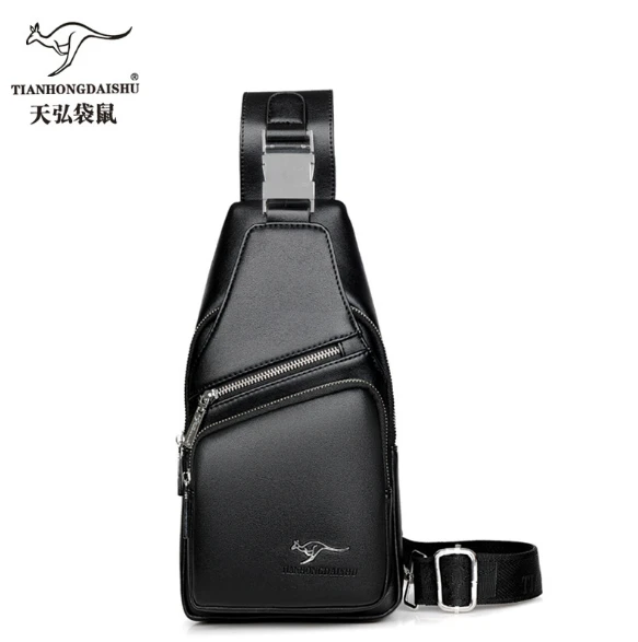 Новое поступление 2018 мужская повседневная сумка через плечо из искусственной
