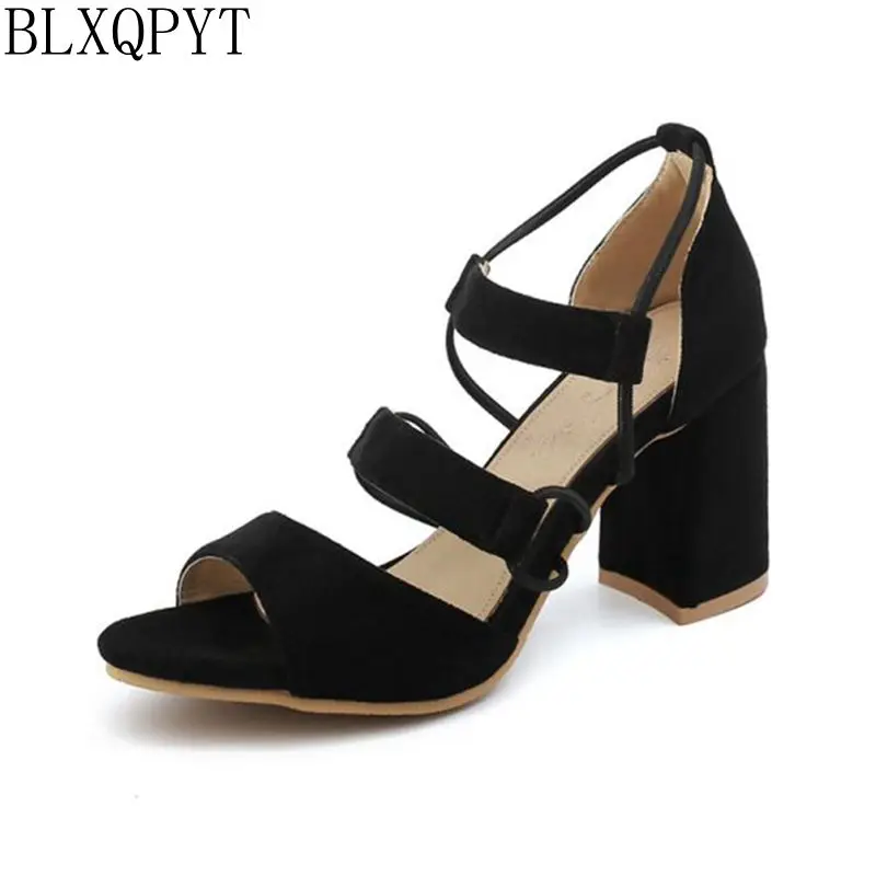 

BLXQPYT Sale Big Size 32- 46 Direct Selling fashion Feminino Summer Sandals women wedding party Shoes woman High Heels 8807