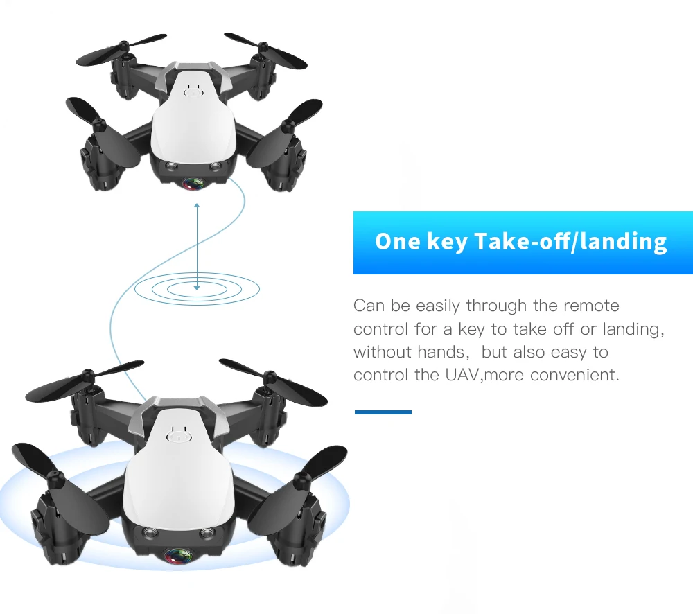 Eachine E61 E61HW Мини WiFi FPV с HD камерой высота режим удержания складной Радиоуправляемый квадрокоптер Дрон RTF
