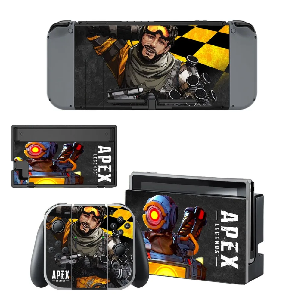 APEX легенды кожи Стикеры наклейка Для Nintendo консолью коммутатора и контроллер для