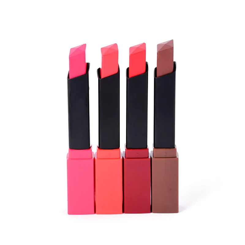 2018 Women Cosmetic Long Lasting Lipstick Matte Waterproof Lip Gloss Rouge Makeup |