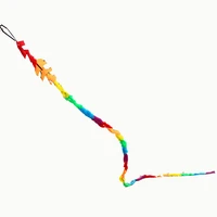 new arrive outdoor fun sports kite accessories 6m rainbow tail for delta kitestunt software kites kids