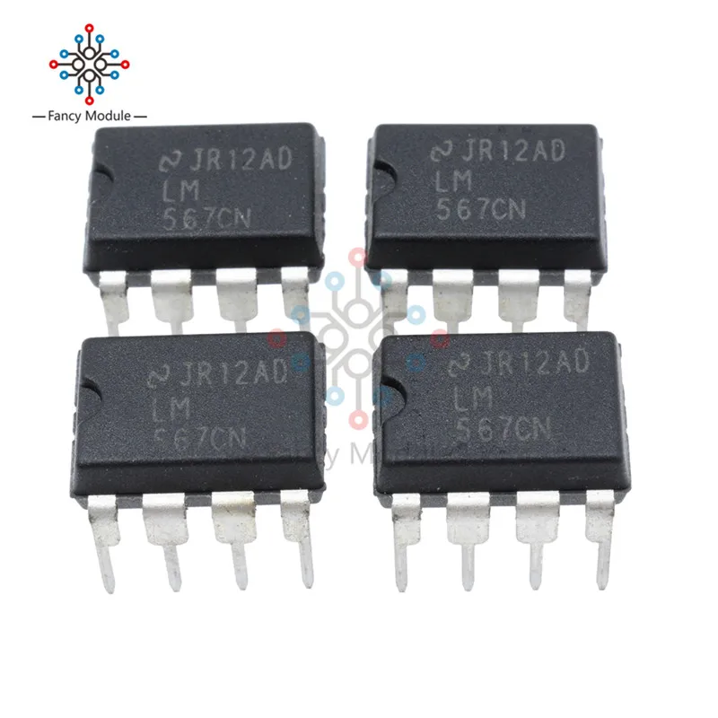 10PCS LM567CN DIP-8 LM567 Tone Decoder CHIP Original IC | Инструменты