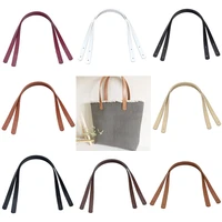 60cm leather handles durable shoulder bags detachable belt women girls retro handle diy handmade replacement handbag strap
