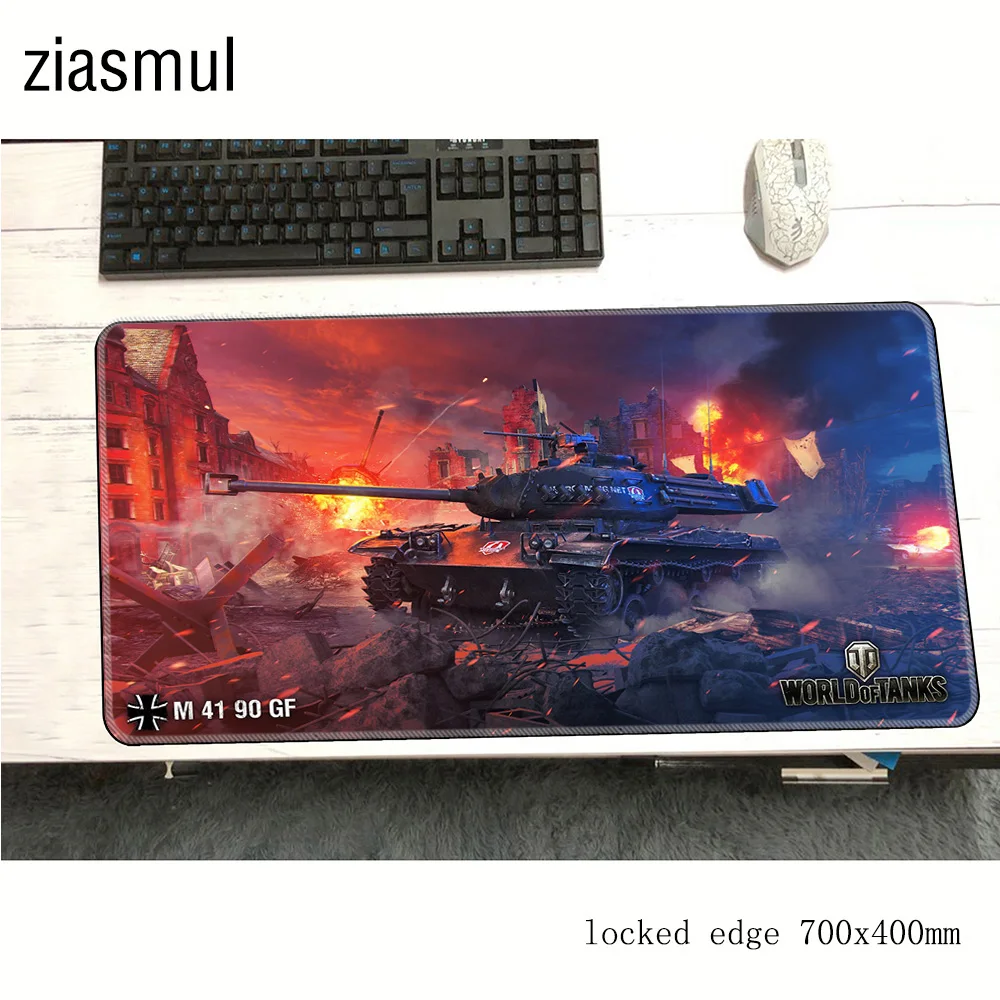 Коврик для мыши world of tanks 700x400x2 мм коврики популярный коврик компьютерной игровые