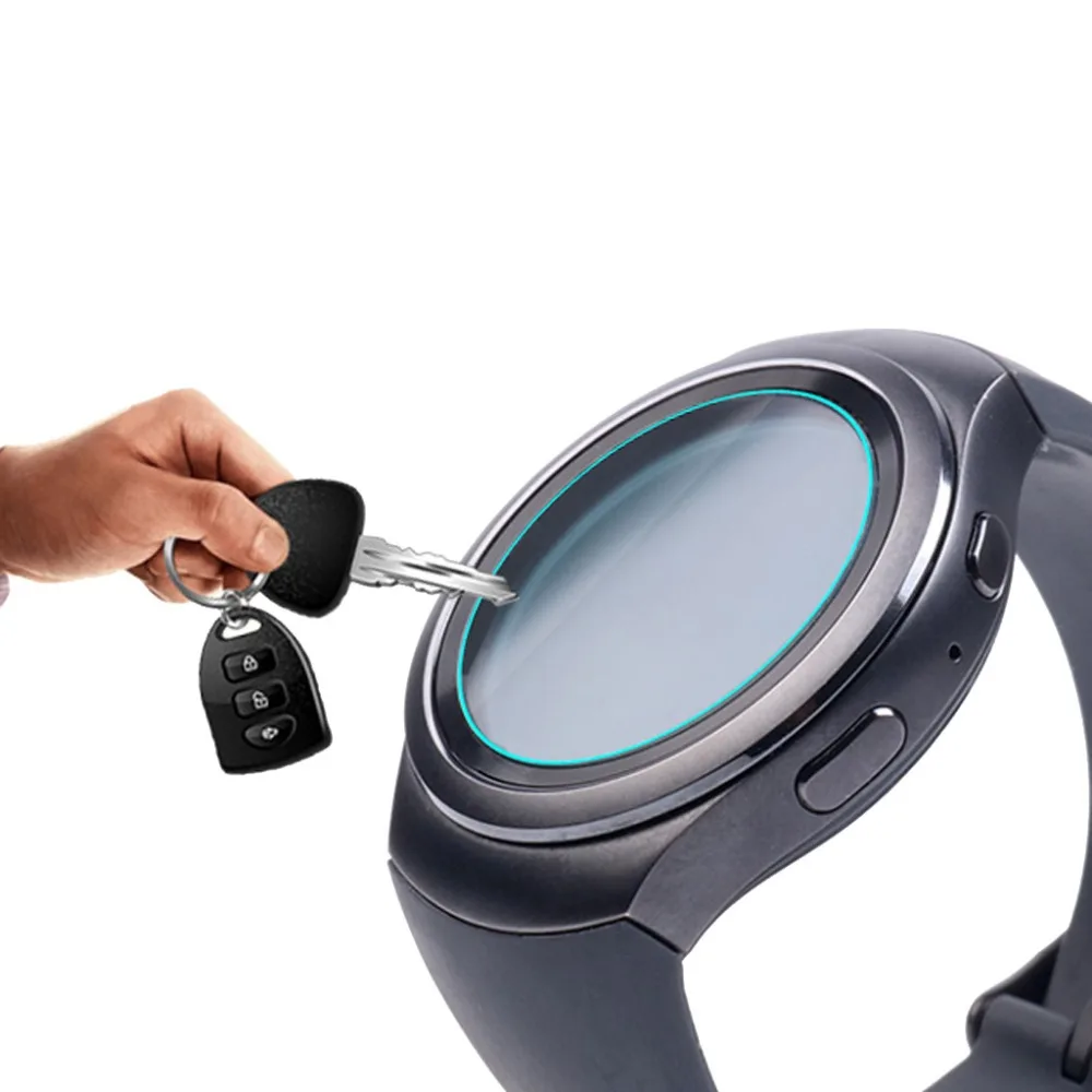Закаленное стекло Защитная пленка для экрана Samsung Gear S2 классические Смарт