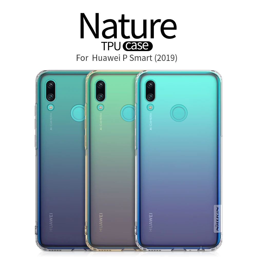 NILLKIN huawei P Smart чехол huawei P Smart() чехол из силикона серии "Природа" Мягкий ТПУ чехол для телефона s