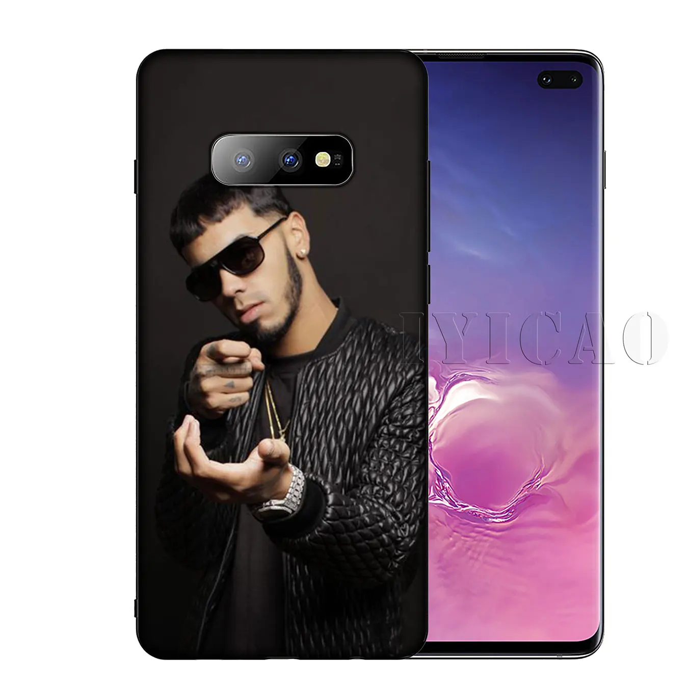 IYICAO Anuel AA Soft Silicone Phone Case for Samsung Galaxy S20 Ultra S10 Lite S9 S8 Plus S6 S7 Edge S10e Cover |