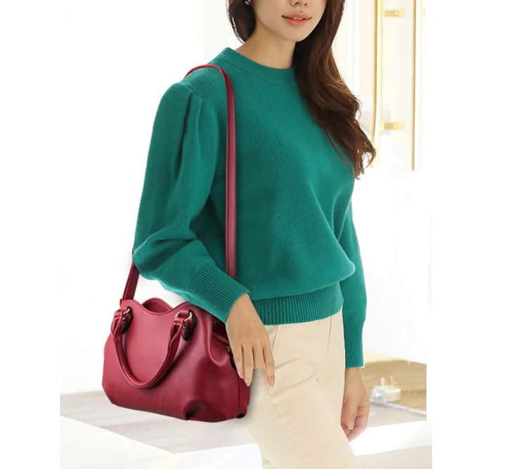 2019 women handbag female artificial PUleather top-handle tote bag ladies shoulder crossbody large messenger with rivets | Багаж и сумки