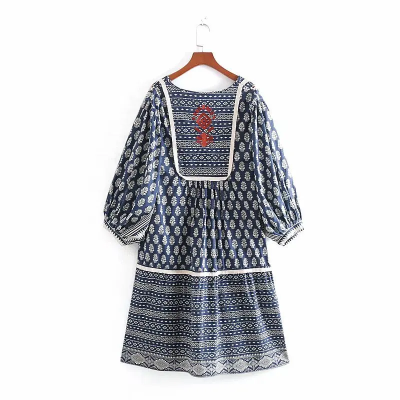 Hot sale CC85-9089 European and American Fashion Style Embroidered printed Kimono Jacket | Женская одежда