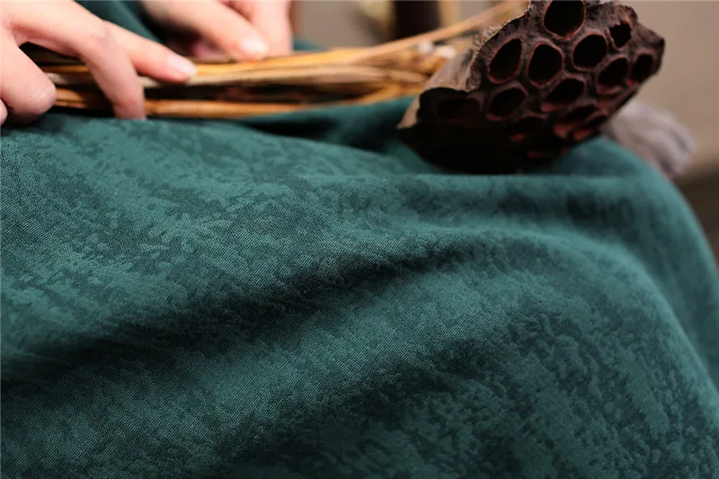 Johnature, хлопковое винтажное платье, весеннее женское платье чонсам, новинка, стоячий длинный рукав, пуговица, китайский стиль, женская одежда, свободное платье