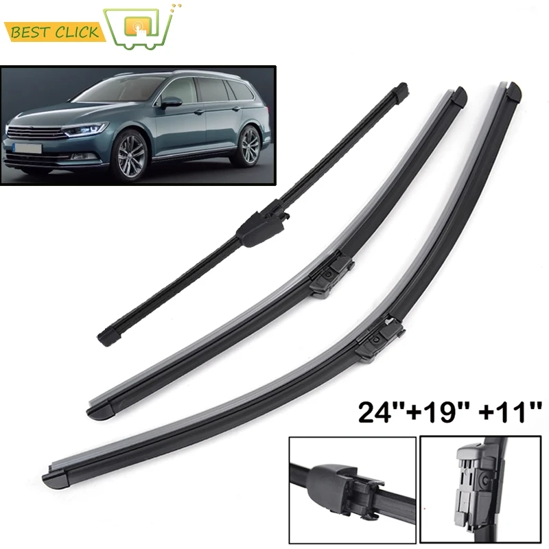 Набор щёток стеклоочистителя для VW Passat B6 2005 2010|windscreen wiper|wiper bladewiper blade set |