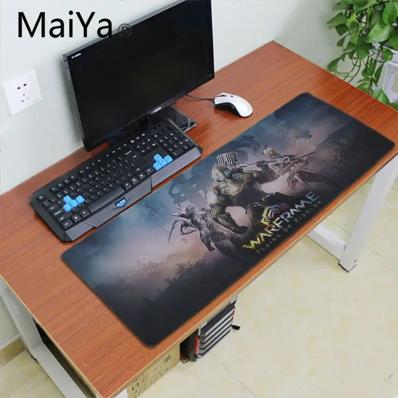 Lock Edge 30x80cm Maiya warframe hero игровой коврик для мыши игровой большой коврик для мыши Lockedge коврик для мыши для ноутбука компьютерная клавиатура Коврик Настольный коврик - Цвет: Lock Edge 30x80cm