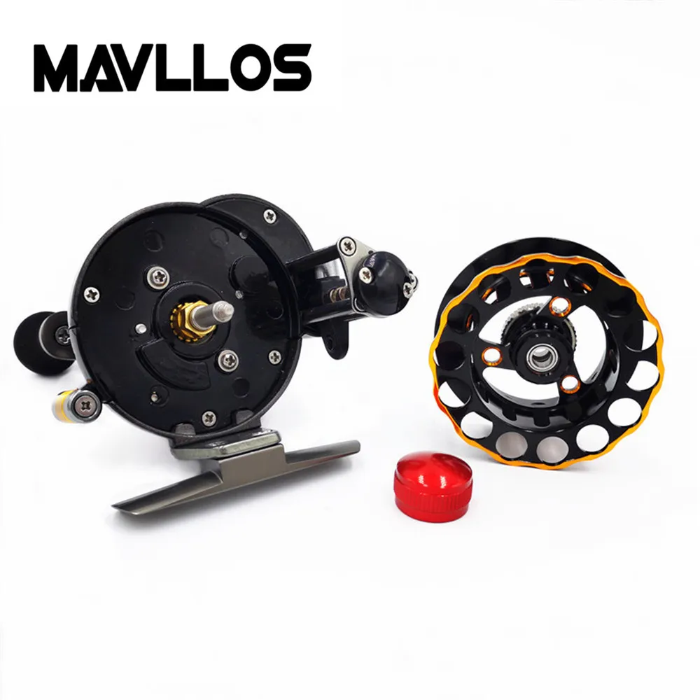 Mavllos рыболовная катушка с металлическим корпусом 5 шарикоподшипников