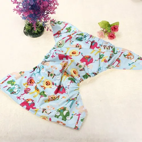 

ABWE Baby Piaper Cloth Diaper Over Trousers Pant Adjustable Training Returnable (diaper not in the package)