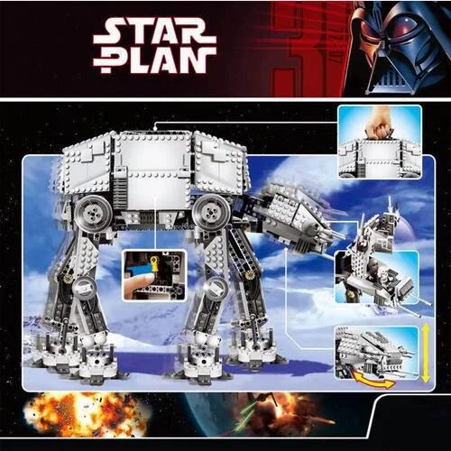 Сборная игрушка-блок Обучающие игрушки Транспортировочная модель робота