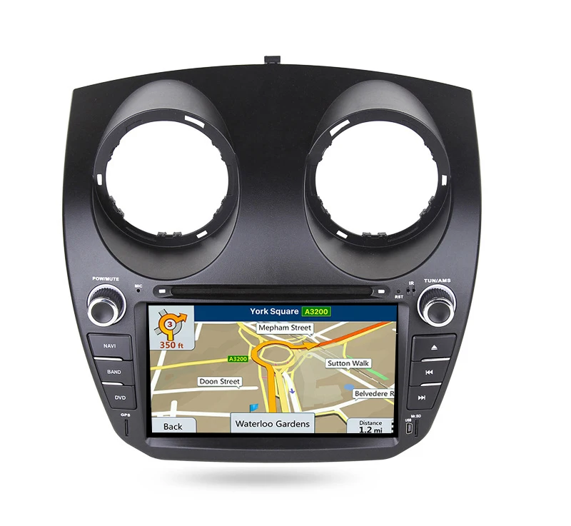 7 дюймов Автомобильный dvd плеер с gps навигацией Bluetooth/TV USB SD AUX аудио Радио стерео