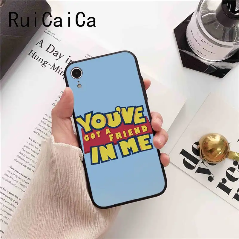 Ruicaica Вуди из Истории игрушек Новый Забавный мультяшный Мягкий силиконовый чехол