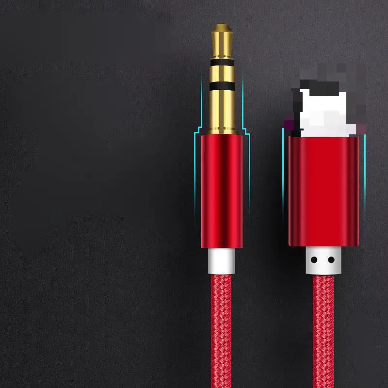 Eighfitech Aux Line for Apple X 7 8 3.5mm Male to Audio Cable Vehicle Headphone Converter 1m | Электроника