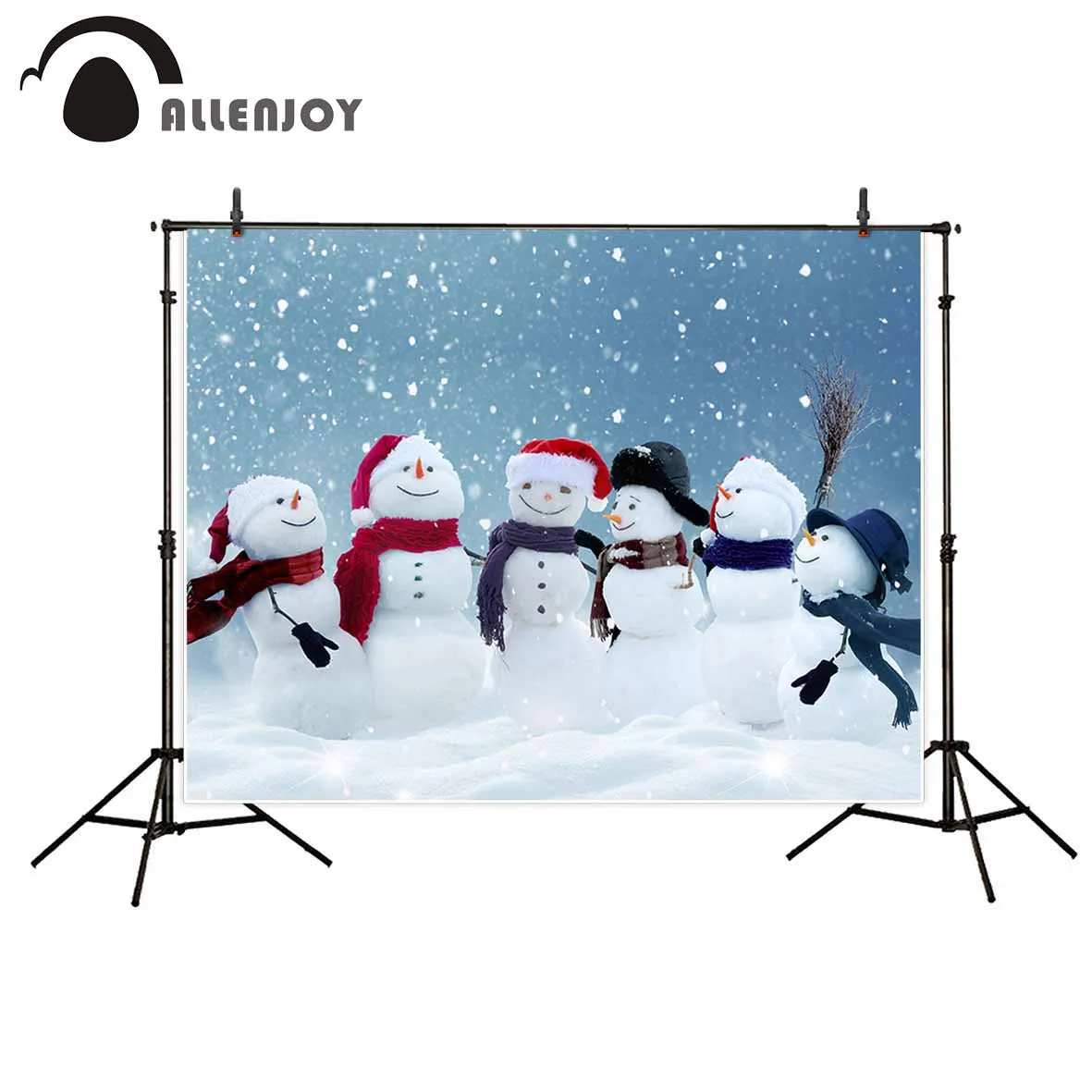 Allenjoy зимний фон снежинки снежные милые детские фоны для фотосъемки
