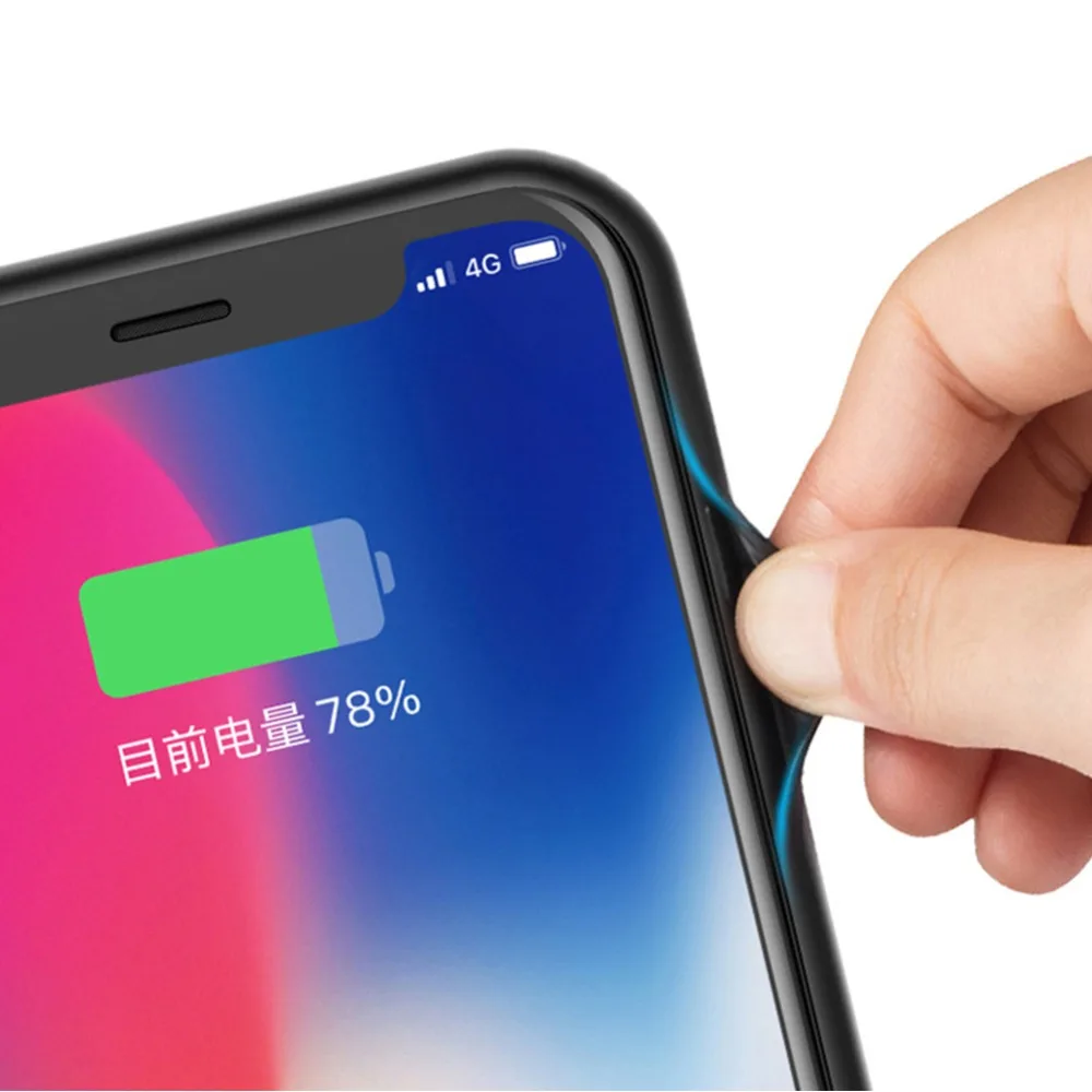 For Iphone X Battery Case 3600 Mah Smart Audio Output X Battery Charger Cover Power Bank For Iphone X Battery Case