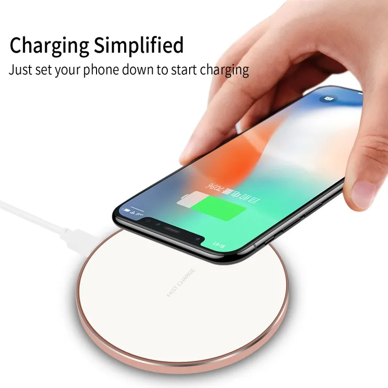 Беспроводное зарядное устройство Qi для iPhone X 8 Plus Samsung S8 + S7 S6Edge Nexus4 Nexus5 телефона|for
