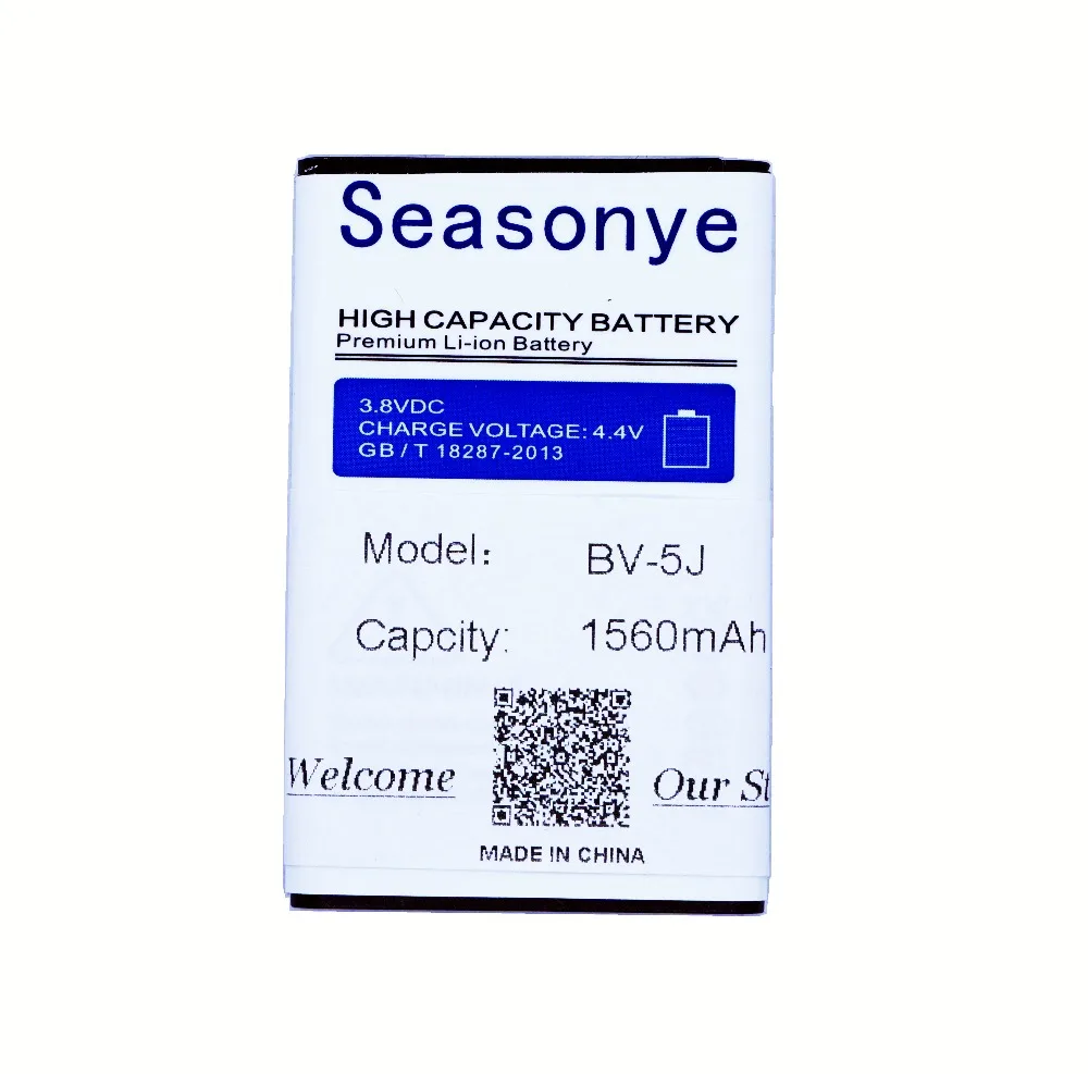 Seasonye 1560mAh BV 5J BV5J телефонный сменный аккумулятор + отвертка инструменты для Microsoft