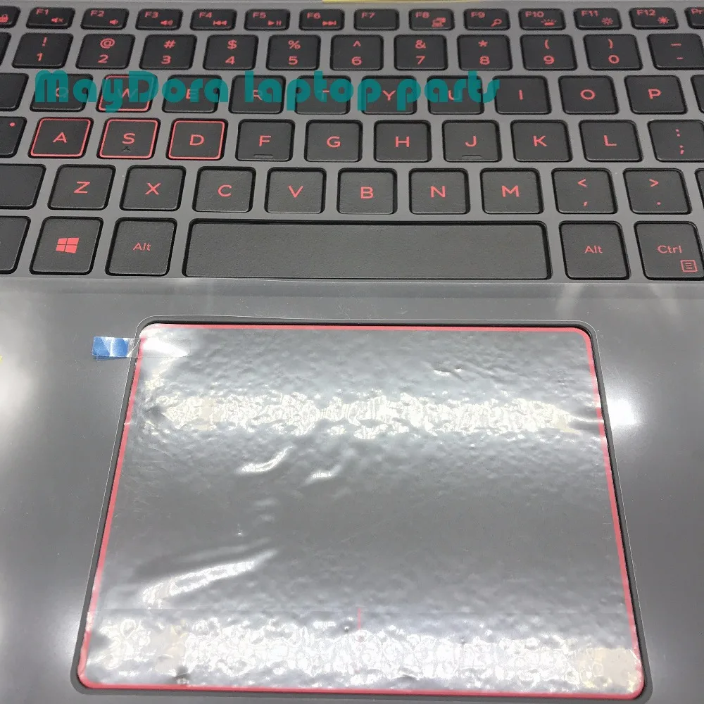 Запчасти для ноутбуков DELL inspiron 15-7000 7560 7572 palmrest с красной клавиатурой подсветкой