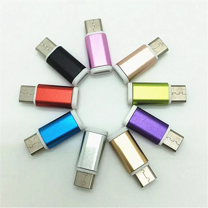 USB Type-C адаптер Type C Конвертер Разъем папа к Micro Женский Бесплатная доставка |