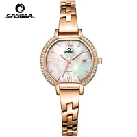 casima brand women watches ladies luxury waterproof fashion casual rose gold bracelet quartz wristwatches clock relogio feminino